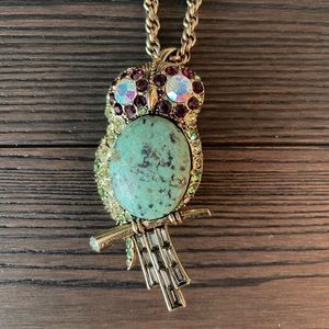 Owl Brooch/ necklace